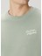 Su Yeşili Logo Nakışlı Sweatshirt 5