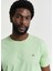 Yeşil Bisiklet Yaka Regular Fit Kısa Kollu Erkek T-Shirt 5