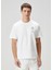 Beyaz Organik Pamuk T-Shirt 1