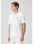 Beyaz Organik Pamuk T-Shirt 3