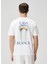Beyaz Organik Pamuk T-Shirt 4