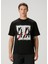 Siyah Logo Baskılı T-Shirt 1