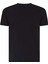 Regular Fit Siyah Bisiklet Yaka T-Shirt 2
