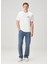 Relaxed Fit Artwork Amsterdam Beyaz T-Shirt 2