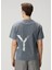 Boy Relic Koyu Mavi Baskılı T-Shirt 4