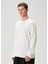 Beyaz Uzun Kollu T-Shirt 3