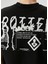 Siyah Logo Baskılı Kolsuz T-Shirt 6
