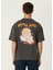 Juice Antrasit Oversized Kısa Kollu Erkek T-Shirt 3