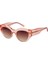 Hm 1537 C 3 Cat Eye Pembe Asetat Kadın Güneş Gözlüğü 2