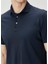 Zero Lacivert Polo Yaka T-Shirt 5