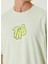 Spiral Yeşil Oversized Kısa Kollu Erkek T-Shirt 4