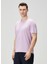 Regular Fit Lila Basic T-Shirt 3