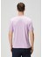 Regular Fit Lila Basic T-Shirt 4