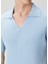 Phoebe Mavi Polo T-Shirt 5