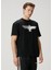 Power Ball Siyah Logo Patchli T-Shirt 1