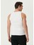 Free Heaven Rib Beyaz Kolsuz Erkek T-Shirt 2