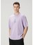 Loose Fit Lila T-Shirt 1