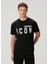 Siyah Logo Baskılı T-Shirt 3
