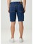 Regular Lacivert Denim Şort 3