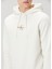 Fildişi Kapüşonlu Logo Nakışlı Sweatshirt 5