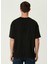 Kebab Baskılı Siyah Kısa Kollu Erkek T-Shirt 2