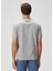 Boxy Fit Lacivert Çizgi Desenli T-Shirt 5
