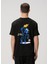 Luca Siyah Logo Baskılı T-Shirt 4