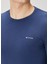 Lacivert Uzun Kollu T-Shirt 5