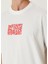Peace Beyaz Oversized Kısa Kollu Erkek T-Shirt 2