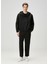 Siyah Cropped Pantolon 1