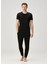 Siyah Basic T-Shirt 2