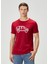 Eighty Five Bordo Baskılı T-Shirt 1