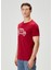 Eighty Five Bordo Baskılı T-Shirt 3