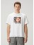 Astro Lady Beyaz Baskılı T-Shirt 1