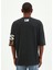 Nomadian Oversize Antrasit Erkek T-Shirt 3