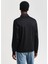 Siyah Polo Yaka Regular Fit Uzun Kollu Erkek T-Shirt 2