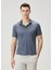 Koyu Mavi Polo Yaka T-Shirt 1