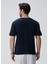 Lacivert Jakarlı T-Shirt 6