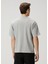 Cortona Açık Gri Logo Baskılı T-Shirt 4