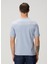 Regular Fit Mavi Logo Patchli T-Shirt 4