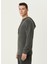 Blimy Koyu Gri Kapüşonlu Sweatshirt 3