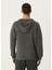 Blimy Koyu Gri Kapüşonlu Sweatshirt 4