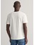 Beyaz Logolu Bisiklet Yaka Regular Fit Kısa Kollu Erkek T-Shirt 2