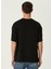 Tab Monsters Siyah Oversized Kısa Kollu Erkek T-Shirt 2