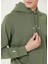 Haki Kapüşonlu Sweatshirt 5
