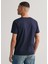 Lacivert V Yaka Slim Fit Kısa Kollu Erkek T-Shirt 3