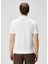 Beyaz Polo Yaka Keten T-Shirt 4