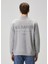 Relaxed Fit Underground Logo Baskılı Sweatshirt 4