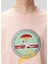 Tennis Açık Pembe Nakışlı T-Shirt 5