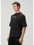 Siyah Logo Baskılı T-Shirt 3